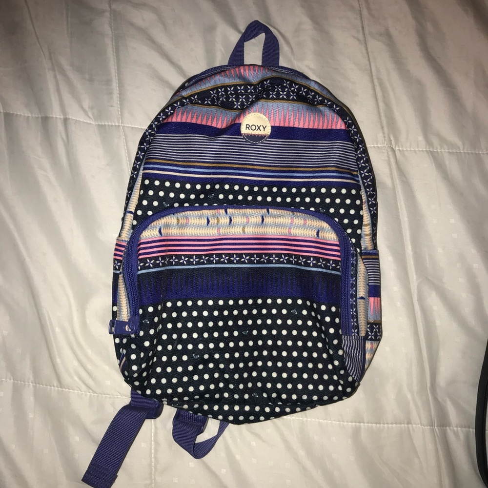 Roxy Striped and Polka Dot MiniBackpack